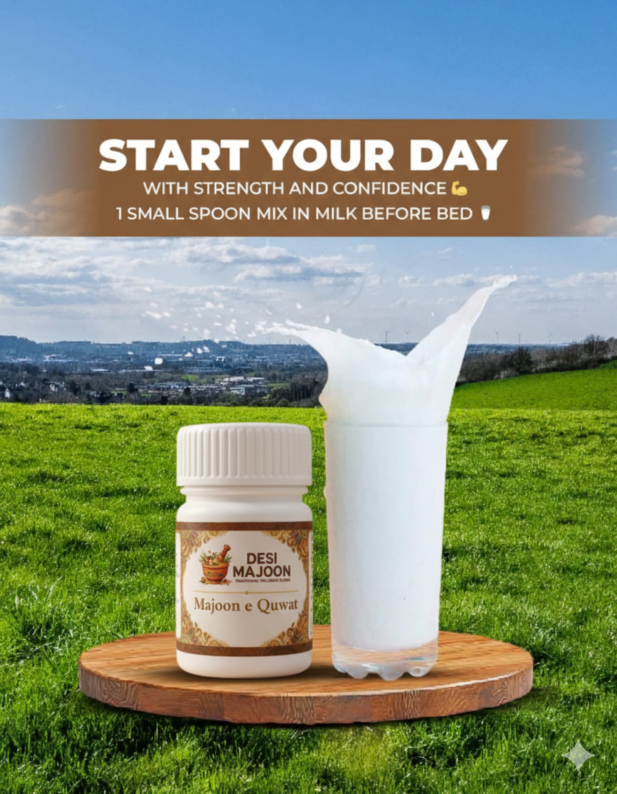 Majoon e Quwat –                                   معجونِ قوت – طاقت، اسٹیمنا اور توانائی کے لیے خالص دیسی ہربل نسخہ